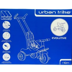 Triciclo Rojo con Ruedas de Goma