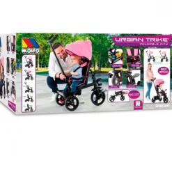 Triciclo Urban Trike Evolutivo Rosa