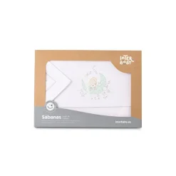 Triptico Sábanas cuna de 120*60 New Sleeping Bl/Ve