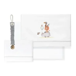 Triptico Sábanas cuna de 120*60 Rino Broche