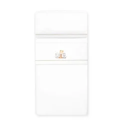 Triptico Sábanas cuna de 120*60 Jirafa Broche