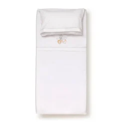 Triptico Sábanas cuna de 120*60 Animalitos Bco/Gri