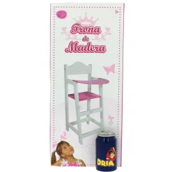 Trona de Madera Blanca