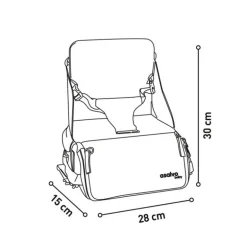 Trona de sobresilla Estrellas Rosa