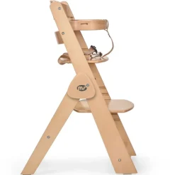 Trona madera plegable con cojín Full Rosa