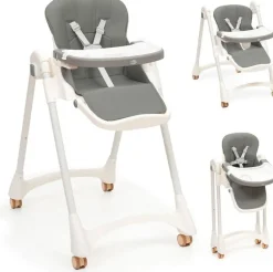 Trona Pratic Polipiel Gris