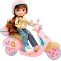 Unique Eyes y su Scooter Surtido