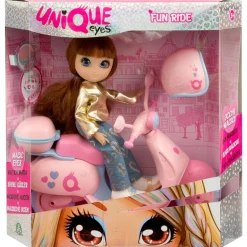 Unique Eyes y su Scooter Surtido