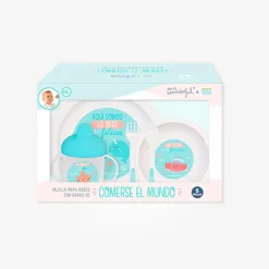 Vajilla 5 piezas " La Mar de Felices"