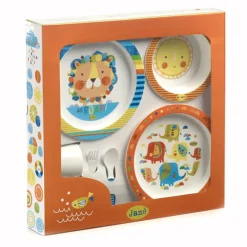 Vajilla infantil 6 piezas Microondas Roar
