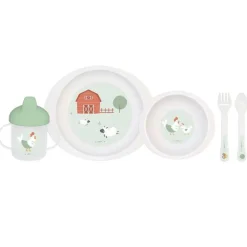 Vajilla Para Microondas 5 Piezas Farm