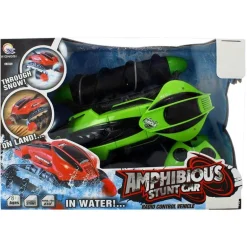 Vehiculo R/C Anfibio Verde