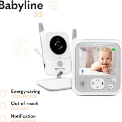 Vigilabebe con camara 7.1