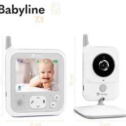 Vigilabebe con camara 7.1