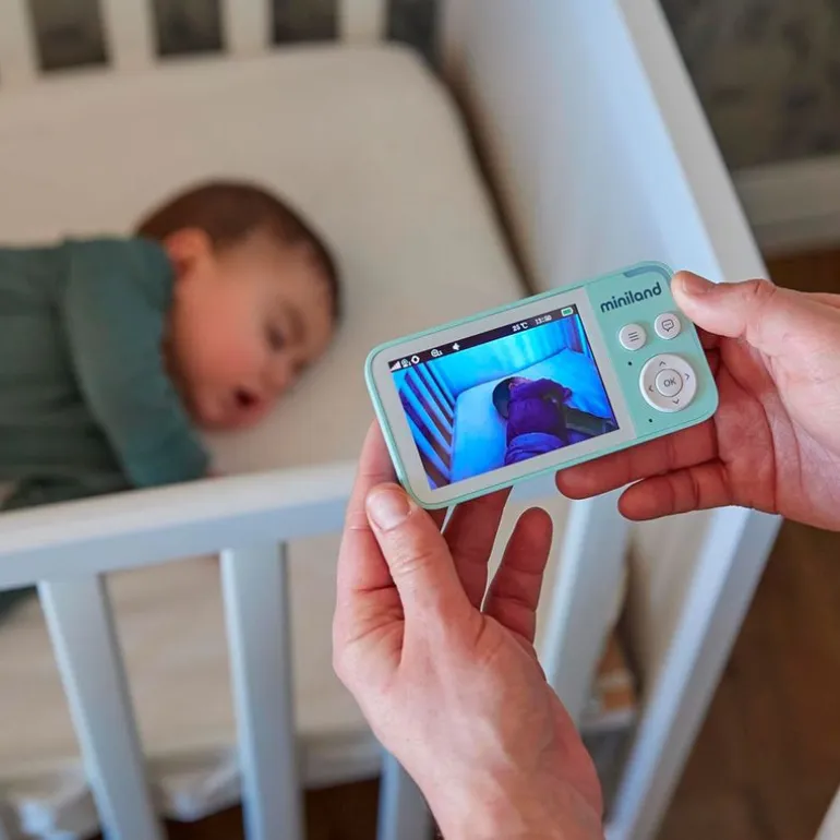 Vigilabebés con Cámara 3,5" Compacto