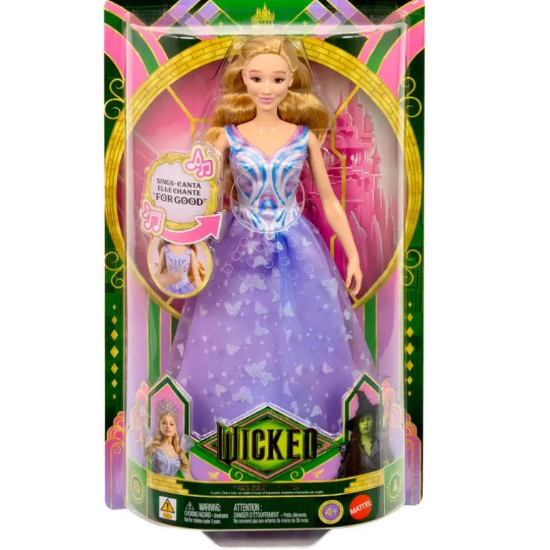 Wicked: For Good Muñeca Glinda Cantarina
