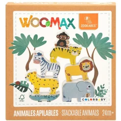 Womax Zookabee Torre de Madera Animales