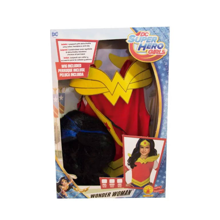 Wonder Woman Disfraz con Peluca