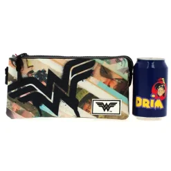 Wonder Woman Estuche Portatodo Triple HS Collage