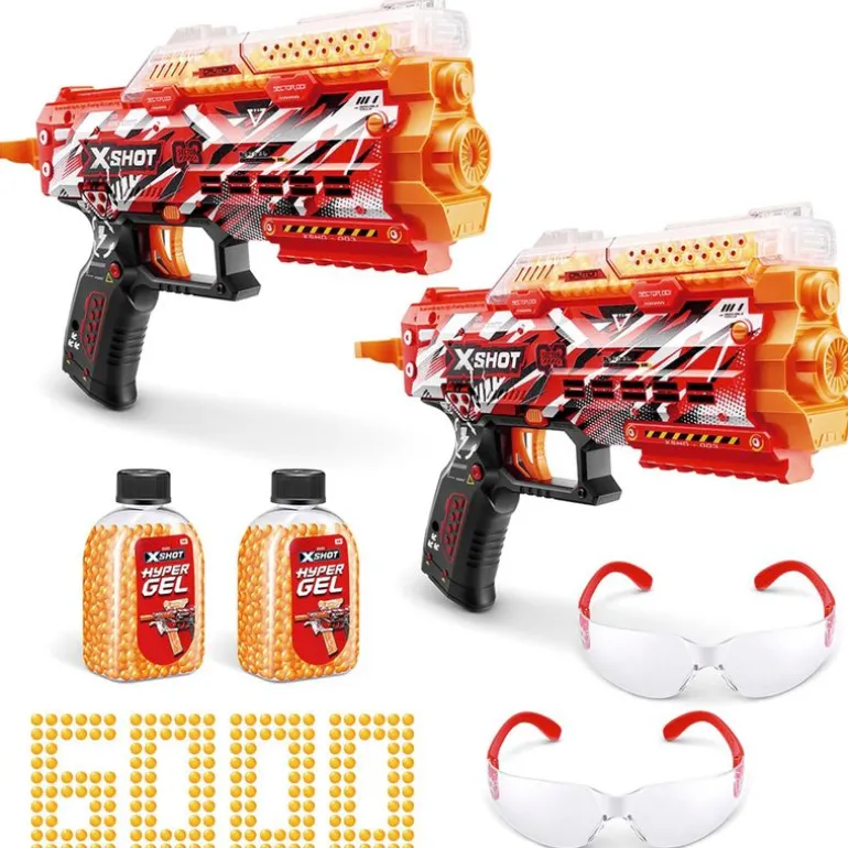 X-Shot Hyper Gel Pack 2 Lanzadores Stringer