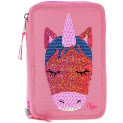 Ylvi & Minimoomis Estuche Triple Rosa